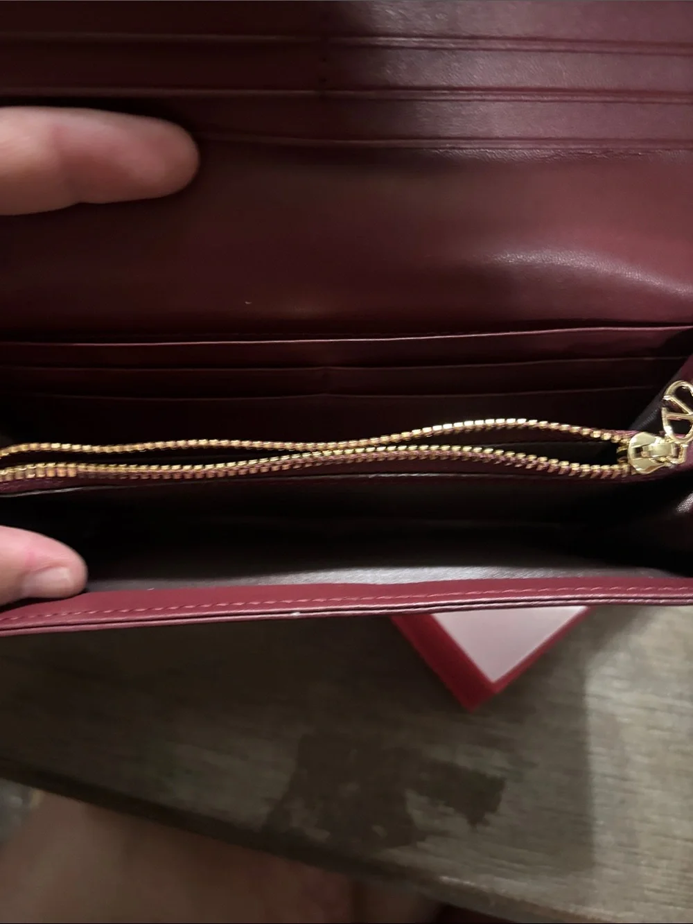 Valentino Garavani Red wallet